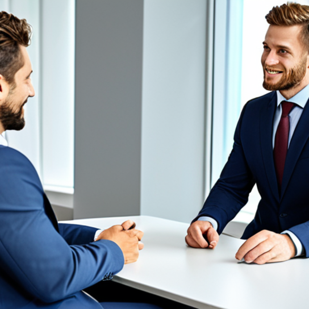 **

"A professional man in a modern business suit, participating in a job interview in a bright office setting, fully clothed, appropriate attire, safe for work, perfect anatomy, natural proportions, professional, modest, well-formed hands, proper finger count, natural body proportions, a handshake between two professional colleagues, focus on positive collaboration"

**