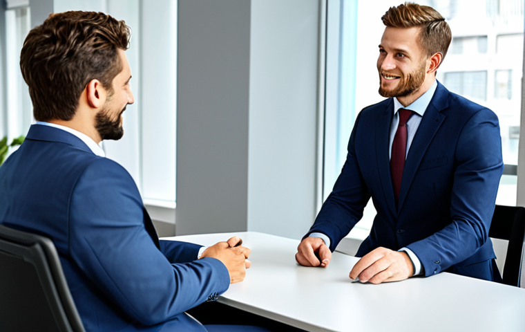 **

"A professional man in a modern business suit, participating in a job interview in a bright office setting, fully clothed, appropriate attire, safe for work, perfect anatomy, natural proportions, professional, modest, well-formed hands, proper finger count, natural body proportions, a handshake between two professional colleagues, focus on positive collaboration"

**