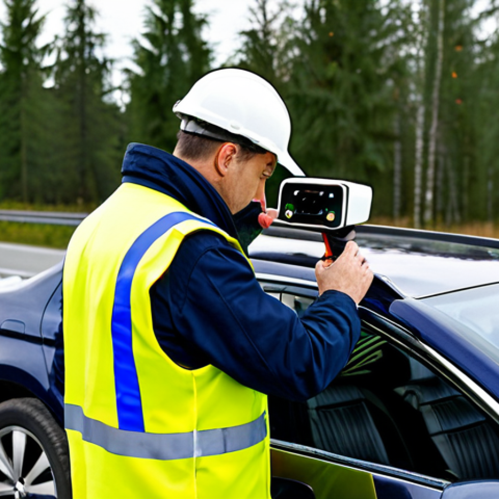 도로교통사 자격증으로 진출 가능한 직무 - Unfallrekonstruktion (Accident Reconstruction)**
A professional male Sachverständiger (expert) in a...